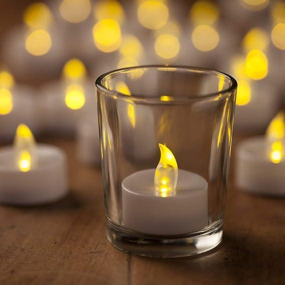 LED Candle Diya Lights Pack of 12