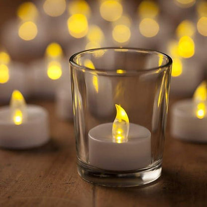 LED Candle Diya Lights Pack of 12